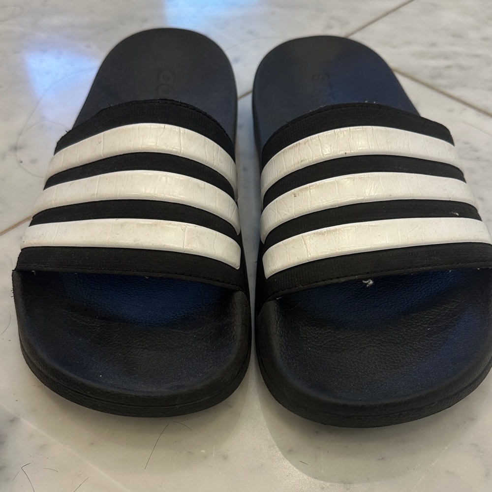 adidas Black and White Women's Sandals